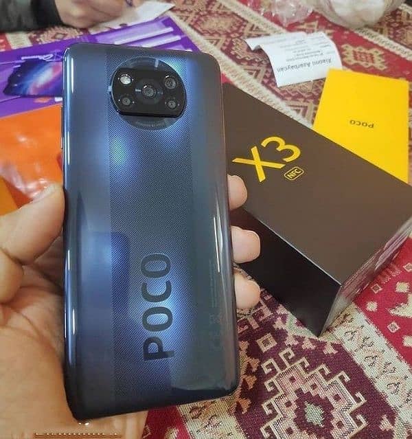 Poco X3 with full box+accessories 0