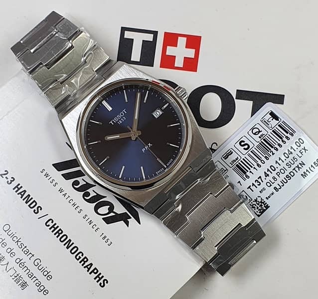 TISSOT PRX 40MM NAVY BLUE DIAL 1