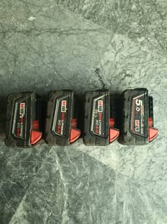 Milwaukee M18 Batteries