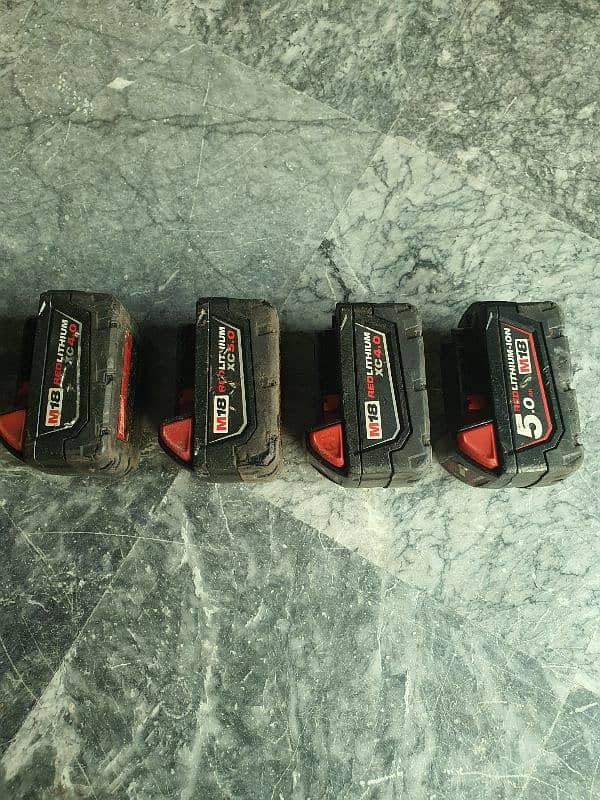 Milwaukee M18 Batteries 3