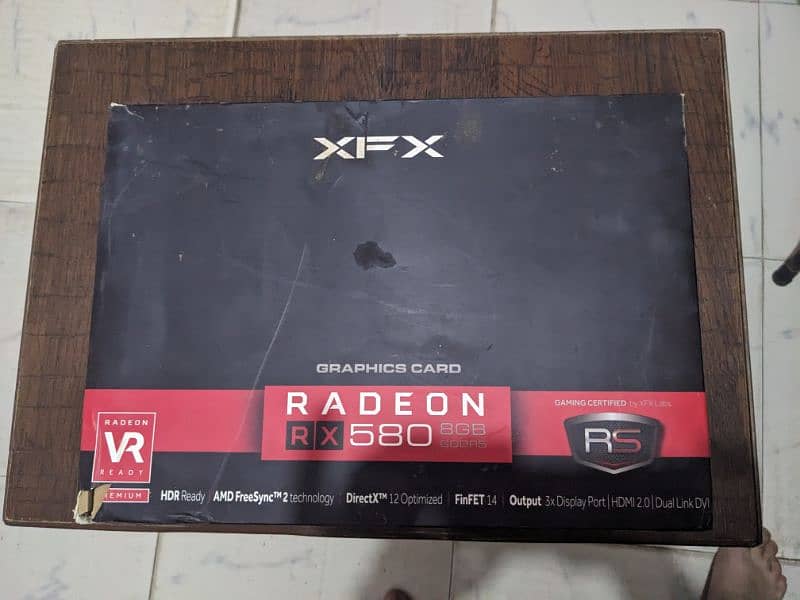 rx 580 8Gb with box 5