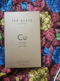 TED BAKER London Cu (Copper)|Cuivre for men. 100ml original - New