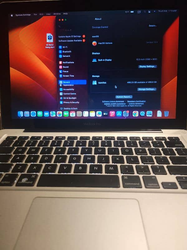 MacBook Pro 2012 / 13inch Screen 1