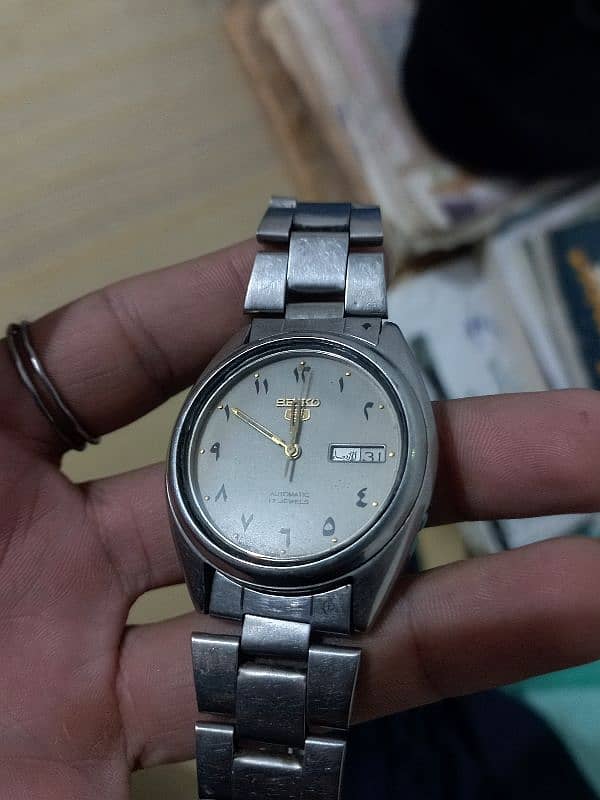 seiko 5 oragnal automatic watch 0