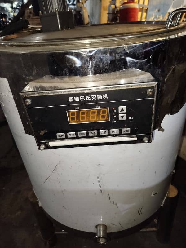 Electric heater double jacket mixer tank steel body imported 5