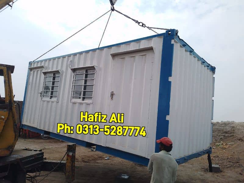 Portable toilet,prefab check post,guard room,office container cabin 11