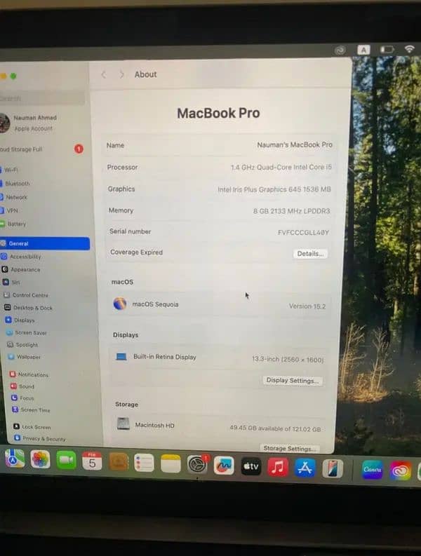 Macbook pro 2019 touch bar retina 5