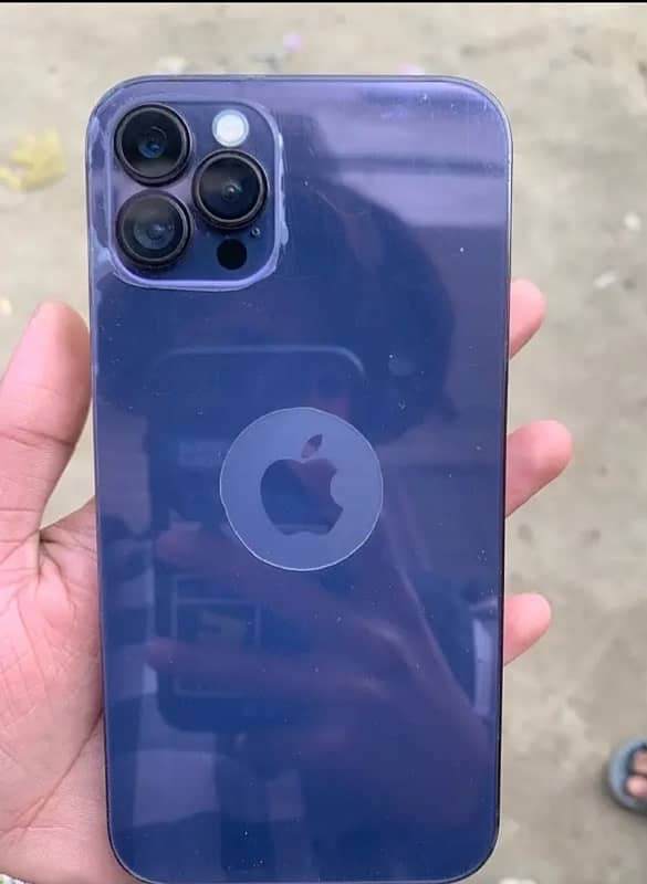 iPhone 11 converted into. 14promaxdeep purple Fu exchange possible 0