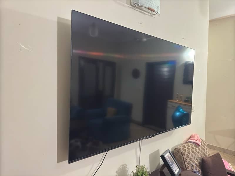 TCL 65 inch 4k android LED with voice remote 10/10 condition 6