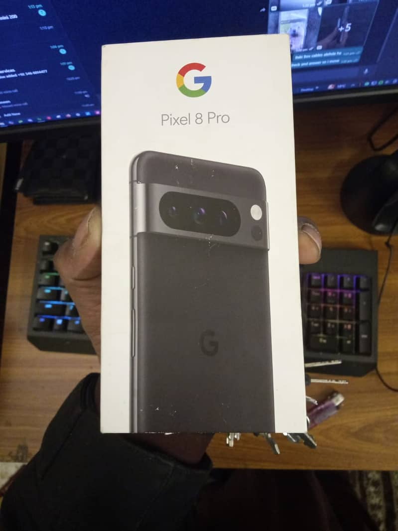 Google Pixel 8 Pro Official PTA Approved 12/256GB Android 15 Box, 9/10 7