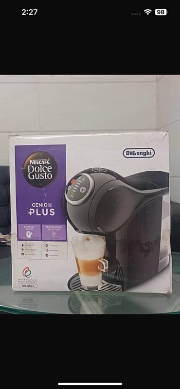 Delonghi Coffee Machine/Genio S Plus/Nescafe Dolce Gusto 0