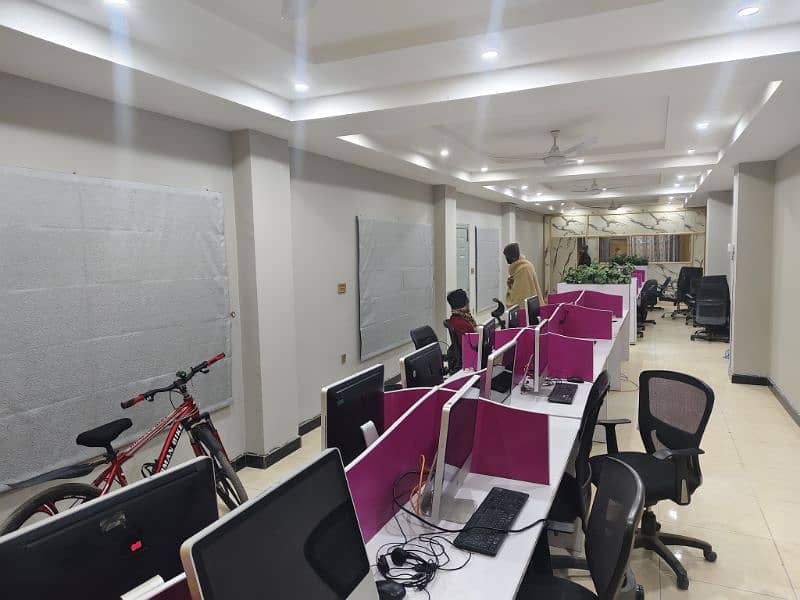 32Seats Call Center Furnished For Sale,Said pur Rd,0333,5233555 3