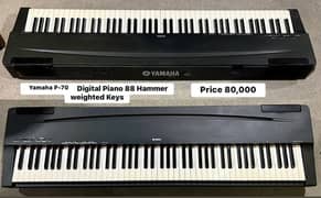 Yamaha P-80 Digital Piano 88 Keys Casio Korg Roland Keyboard Guitar