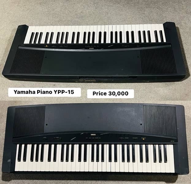 Yamaha NP 30 Digital Piano . Roland Korg Casio Keyboard . Guitars 7