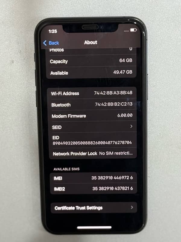 iphone 11 pro PTA Aproved 4