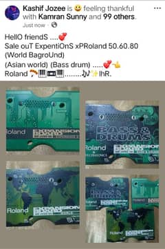 Roland xp 50 60.80 ExpentiOnS