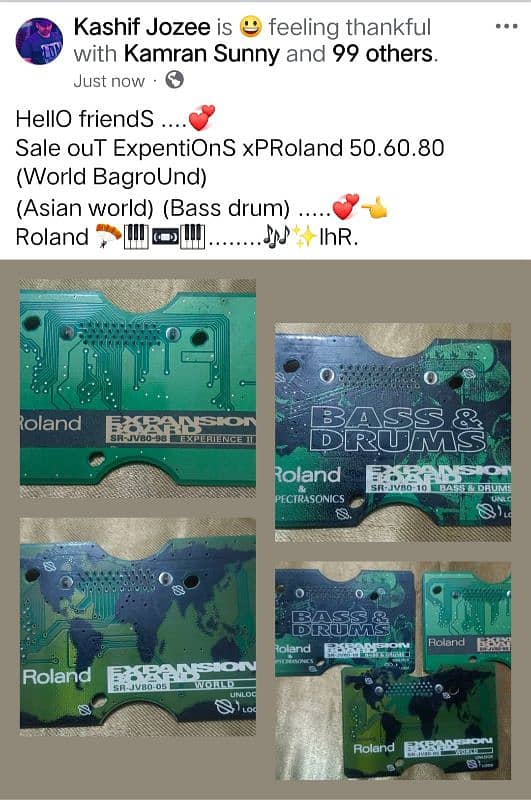 Roland xp 50 60.80 ExpentiOnS 0