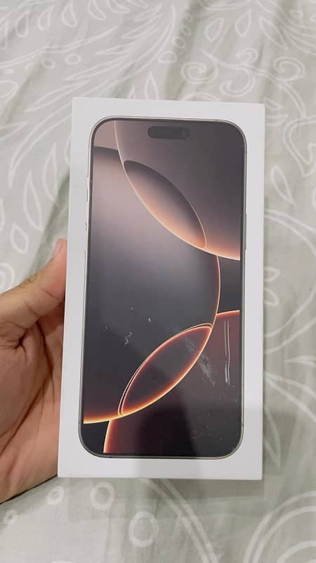 iphone 16PROMAX 256GB JV DESERT TITANIUM 0