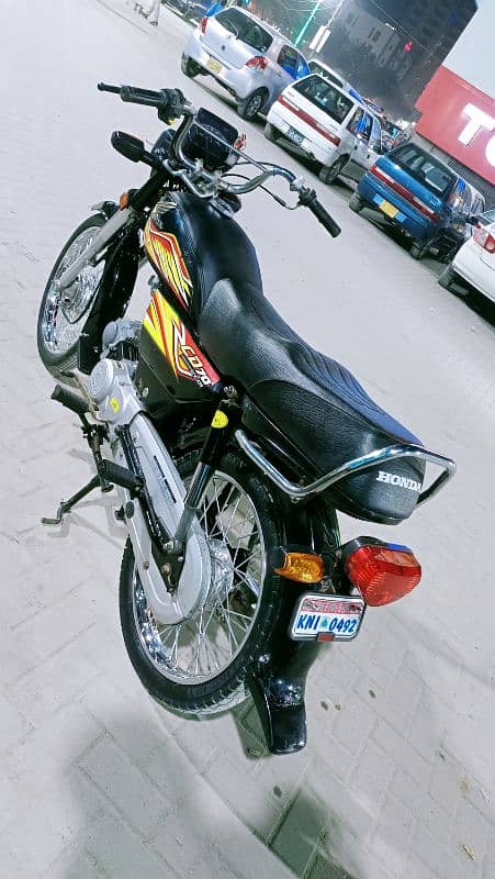 Honda CD-70 Euro2 2020 model Karachi num 1st owner Genuine condition 10