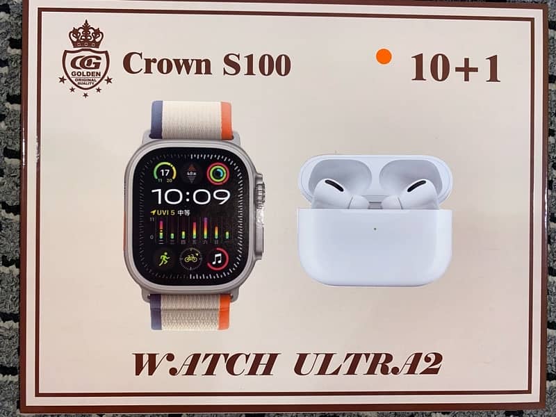 smartwatch + airpods 2