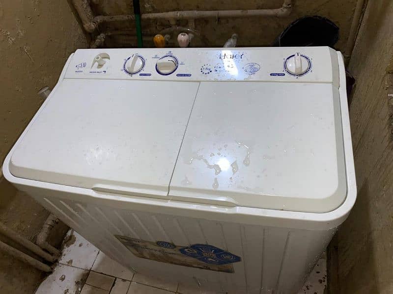 Haier washing machine (washer and dryer) 1