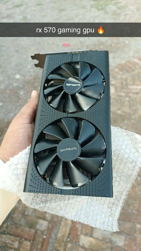 Amd rx 570 4gb 256 bit Ddr5 0