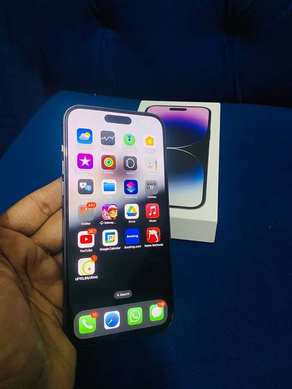 Iphone 14 pro max 256 PTA Approved 1