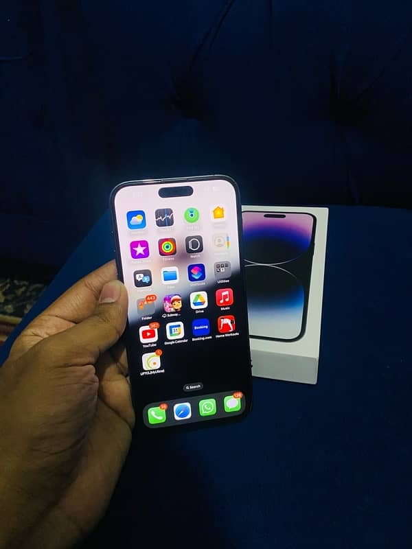 Iphone 14 pro max 256 PTA Approved 2