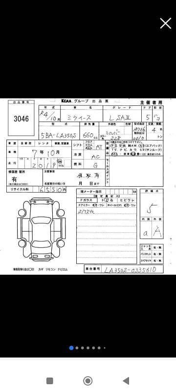 Daihatsu Mira 2022/2025 registered 0