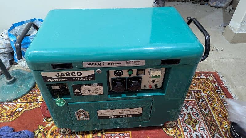 10KVA JASCO SOUNDPROOF GENERATOR ONLY 2 MONTH USED AT HOME. 4