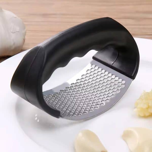 Garlic Press Rocker – Stainless Steel Garlic Press, Versatile Garlic C 2