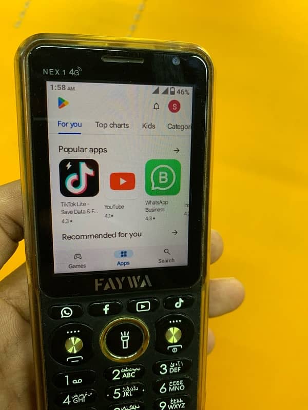 Faywa Nex 1 4G (Tuch And Keypad Hotspot) 0