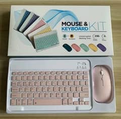 wireless mouse keyboard set mini in assorted colors