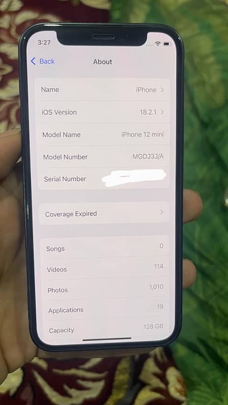 iphone 12mini 128GB NON PTA factory Unlock 9