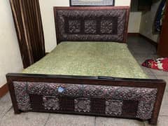 Iron Bed with mattress (King Size)