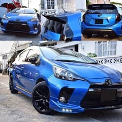 Toyota aqua TRD Style 4 Pieces Body Kit 2012-2014 models