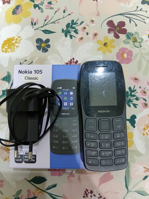 Nokia 105 classic New Model double sim lush condition 1