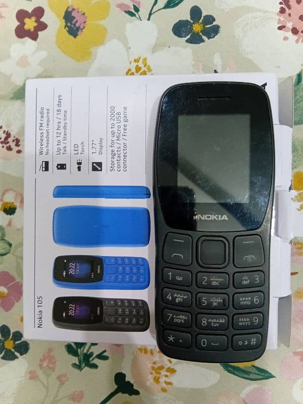 Nokia 105 classic New Model double sim lush condition 2