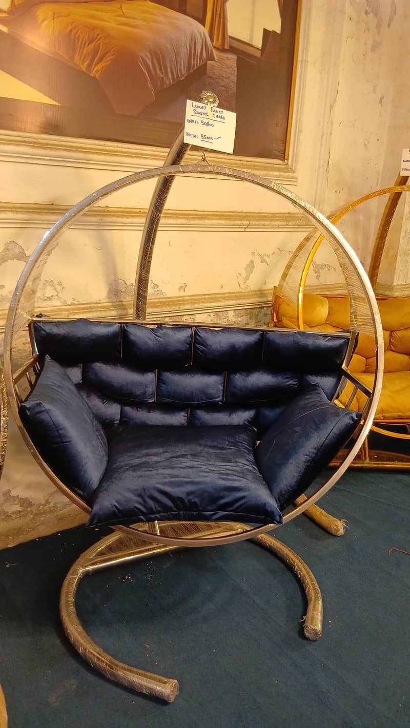 Luxury Fancy Swing Chair, Delivery All over Pakistan, New 4