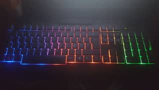 GAMING KEYBOARD + MOUSE + MOUSE PAD