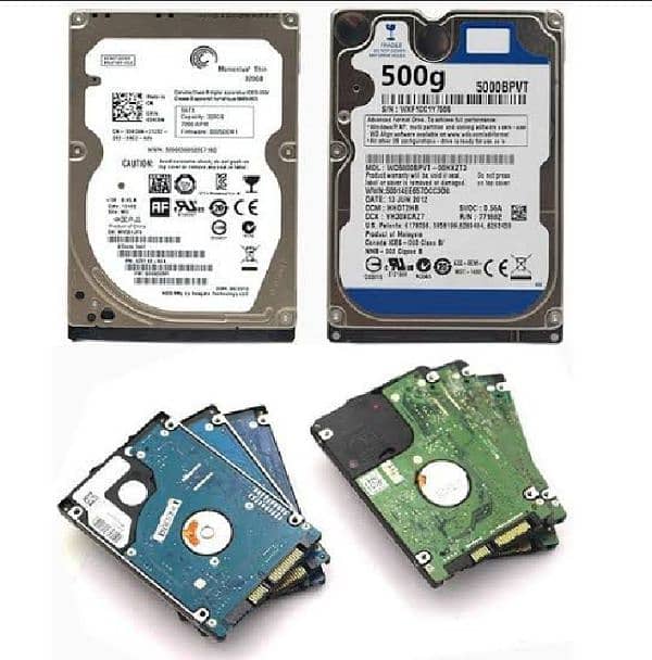 Laptop Hard Disk best for laptop 500GB size With Box and wire 1