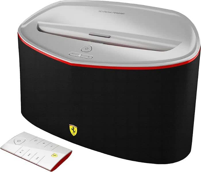 Ferrari Scuderia FS1 Bluetooth Speaker   Black/White 2