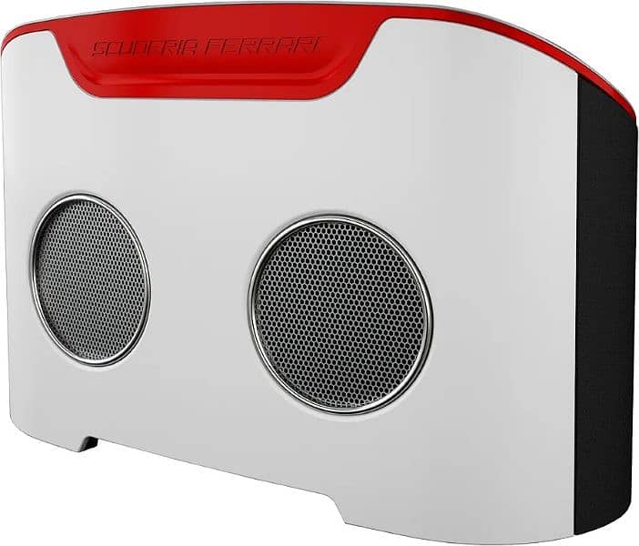 Ferrari Scuderia FS1 Bluetooth Speaker   Black/White 3