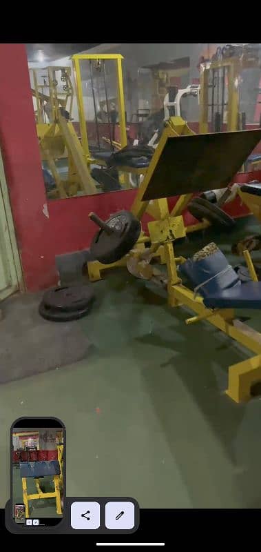 Gym complete machinery for sale 13