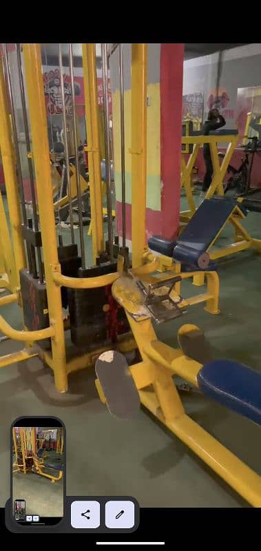 Gym complete machinery for sale 15