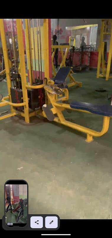 Gym complete machinery for sale 18