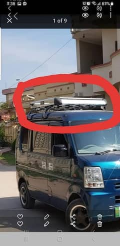 aluminium Suzuki every universal roof rack for sale