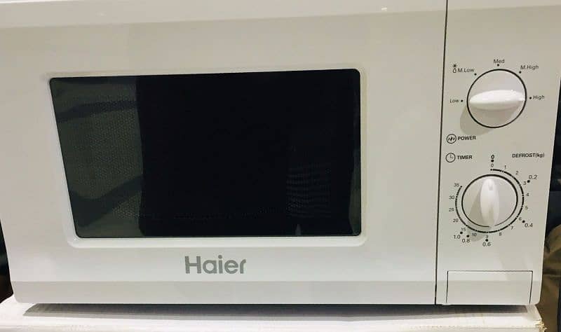 haier microwave 20 littre box pack urgent sale 1