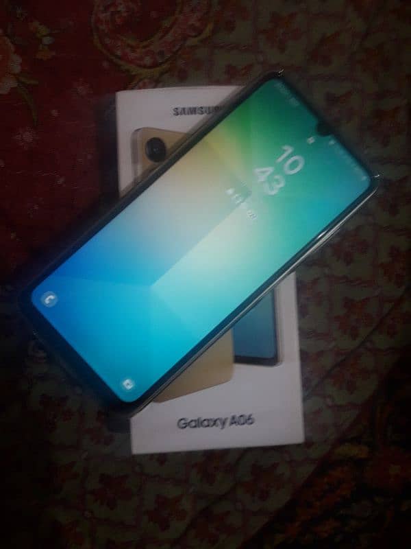 SAMSUNG A06 Mobile new Mobile 4/64 Gb just Box open 03099547046 2