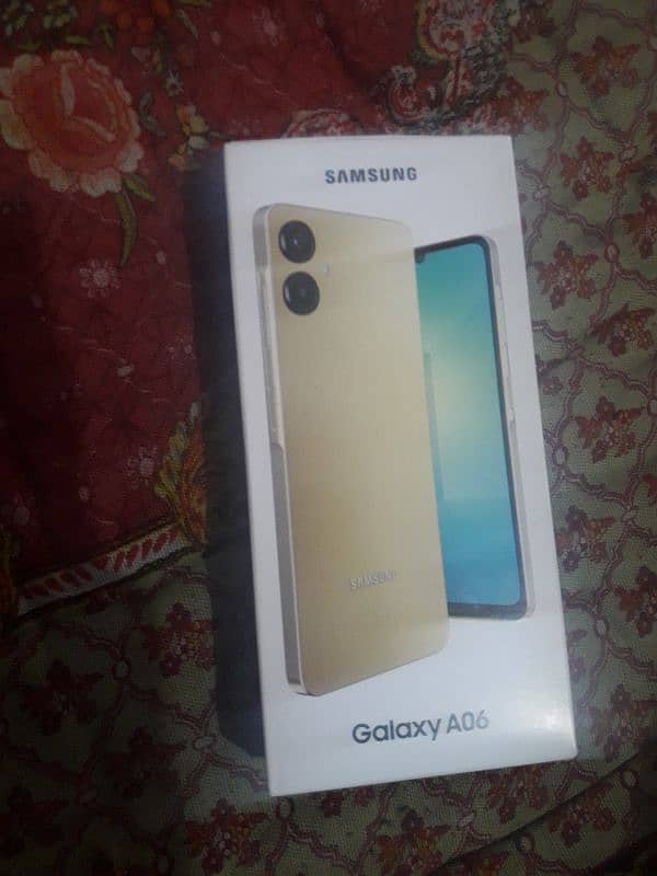 SAMSUNG A06 Mobile new Mobile 4/64 Gb just Box open 03099547046 7